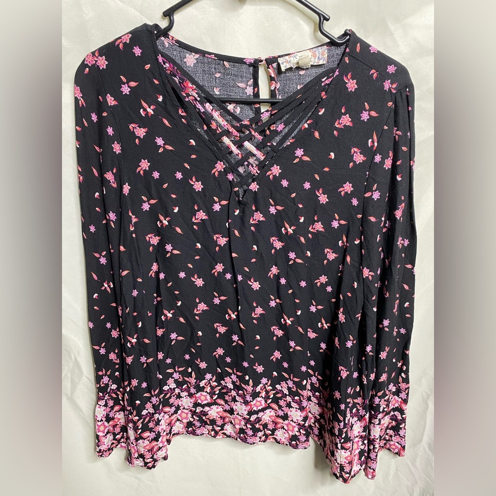 Pink Republic Floral top